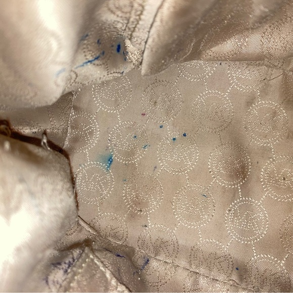 Michael Kors Canvas MK Signature tote SHOULDERBAG - Picture 7 of 8